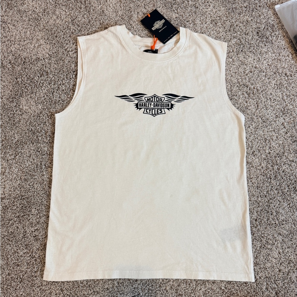 Harley-Davidson NWT Sleeveless Tank Logo Graphic Size XS